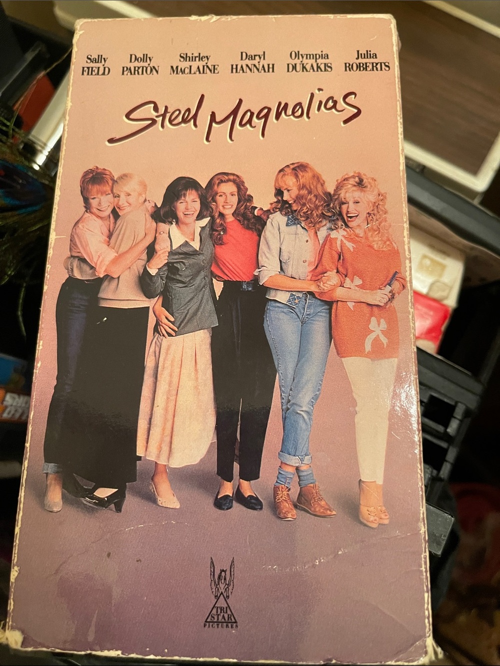 Steel Magnolias Vintage Movie VHS Pink Cover